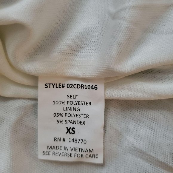 Sienna Sky Women's Leaf Print Surplice Ruffled Short Dress Size Small NWT - Picture 11 of 15